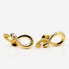 Jette Joop Snake Stud Earrings