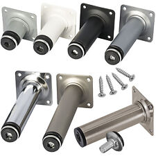 MÖBELFÜßE Höhenverstellbar Möbelfuß Sofafuß Stützfuß Sockelfüße Metall Stellfuß