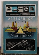 Adressbuch der stadt karlsruhe - stadt,