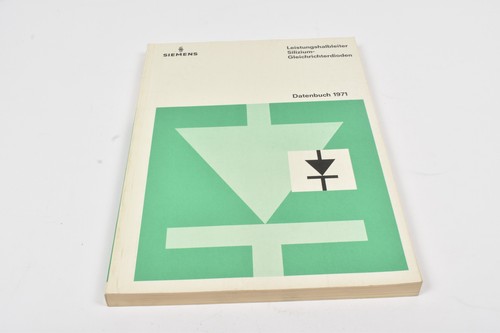 Siemens datenbuch 1971 - datenbuch,