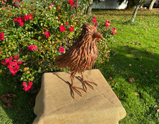 Braun Edelrost Rabe Garten