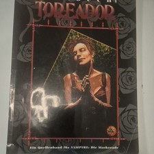 Clanbuch: Toreador - Vampire: Die Maskerade / Deutsch, sehr guter Zustand