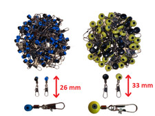 30 Stück Perlenlaufwirbel Perlenwirbel Pose Blei Futterkorb Posen Karpfen Carp