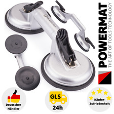 Saugheber Glassauger Alu Doppelsaugheber Vakuumheber Glasheber Saugnapf 100 kg