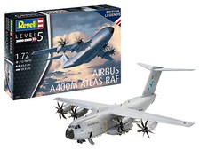 Airbus A400M Atlas "RAF" Militär Transport Flugzeug Revell Modellbausatz 1:72