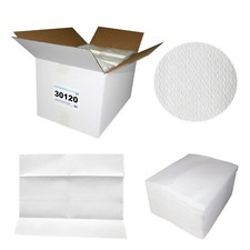 600 Airlaid Tücher einseitig