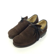 Meindl Haferlschuhe Herren Gr. EU 41 UK 7 Braun Leder Wildleder Trachten-Schuhe