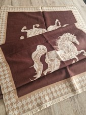 Hermes Paris Schal scarf Kaschmir Pferd