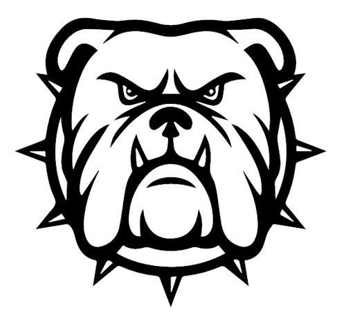 Autoaufkleber bulldog cool - autoaufkleber, bulldog,