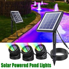 Led solar teichstrahler - led,