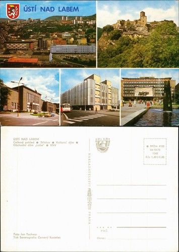 Aussig ústí nad - aussig, labem