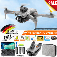 Mini Faltbar WiFi FPV Drohne Mit 4K-HD 50x Kamera Selfie RC Quadrocopter Drone