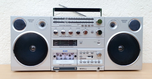 Ghettoblaster philips d - ghettoblaster,
