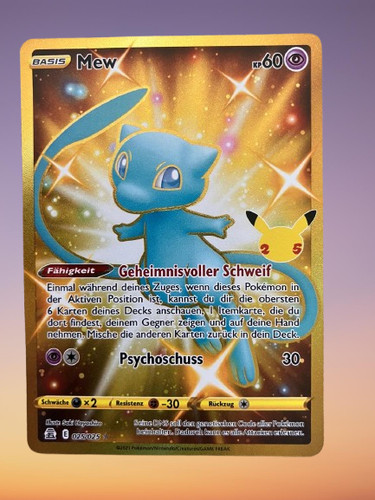Pokémon karte mew - karte, |