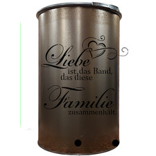 Feuertonne Motiv Liebe 200