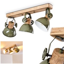 Holz grün/braun Flur Strahler