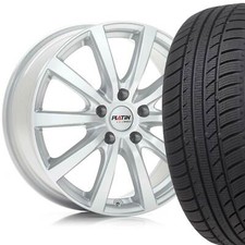 16" ABE Winteräder P69 Silber 205/55 Winter für Opel Crossland X Typ P7 4-Loch