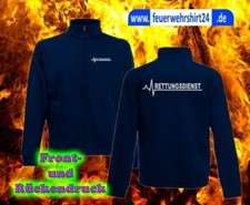 Rettungsdienst sweatjacke - rettungsdienst,