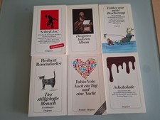 6 Taschenbücher Diogenes
