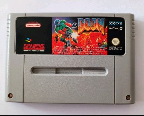 Snes doom pal spiel - snes, super