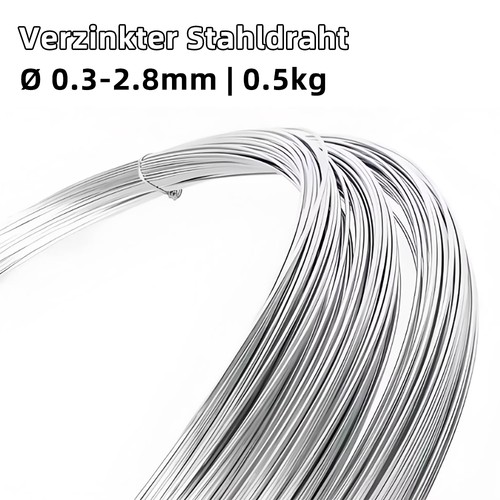 Verzinkter stahldraht verzinkt - verzinkter,