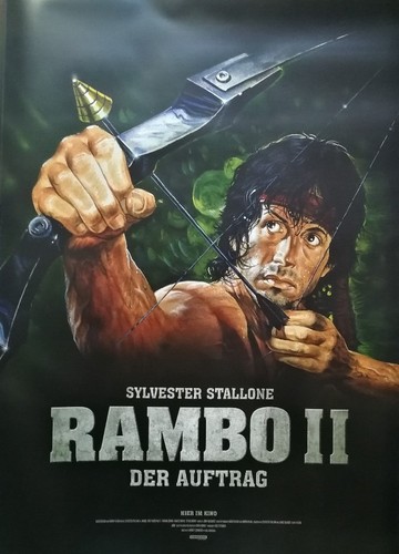 Rambo orig kinoplakat - -, orig.kinoplakat