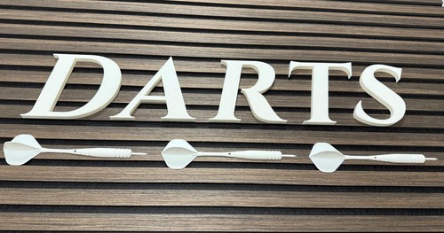 Dart wanddeko pfeile 3d - wanddeko, +