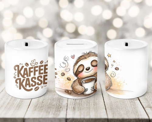 Spardose kaffeekasse mit - spardose,
