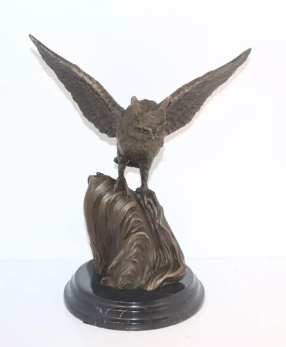 Bronze skulptur figur - /,