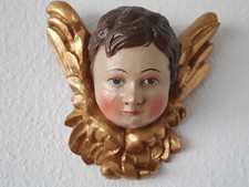 Engel Putte Engelkopf  antik groß