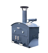 RAMSTER Transformer Royal Typ 2 Holzbackofen Grill Smoker Brotbackofen Pizzaofen