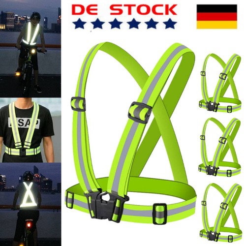Warnweste reflektierende - 4x,