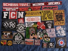 32 Aufkleber Sticker Fußball Ultras Fans Hannover 96 Bayern BVB VIF Nürnberg