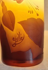 Gallé Jugendstil  Vase,  Galle um 1900 bis 1910