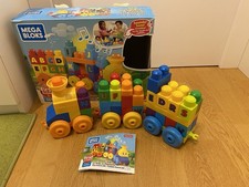 Megabloks First Builders Buchstaben Zug 12+ Eisenbahn