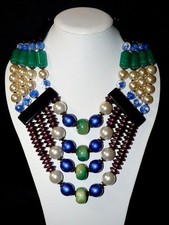 Vintage XXL große Kunstperlen