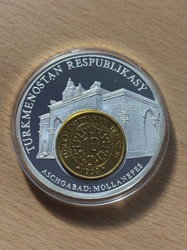 Medaille turkmenistan ø50 - Ø50, mm