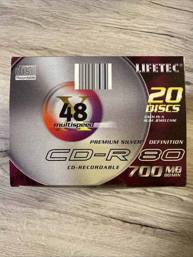 Lifetec cd recordable - cd-r, cd-recordable