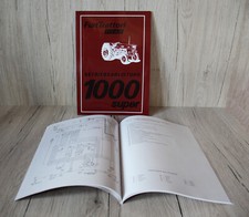 Fiat 1000 super 1000 DT Super Betriebsanleitung Traktor