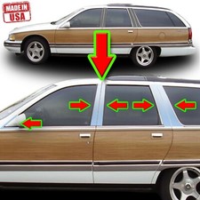 Chrome Pillar Trim for Buick