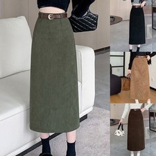 Cord Damen High Waist