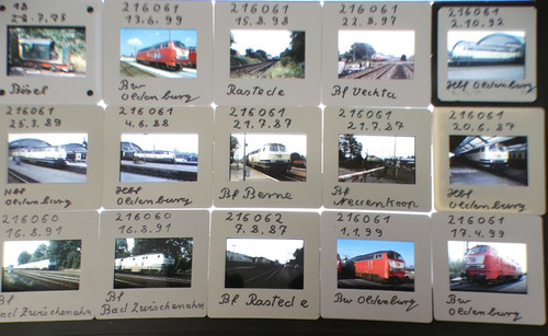 Slides locomotives - 25, of