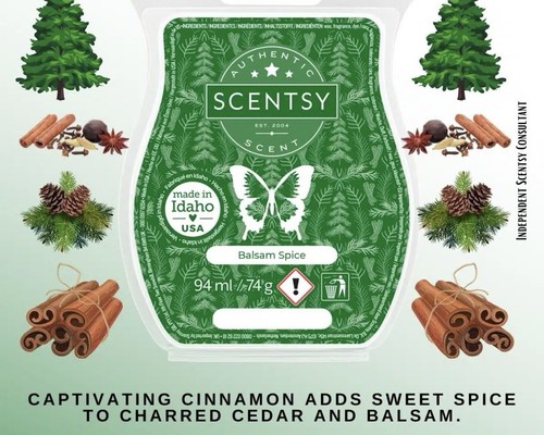 Scentsy bar balsam - bar, spice