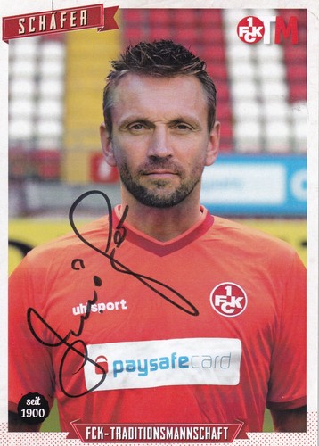 Autogramm oliver schäfer - autogramm,