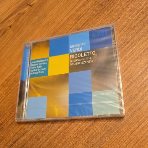 Verdi rigoletto metternich - cd,