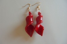 Murano Glas Ohrringe aus