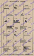 Uniformkunde Kaiserliche Armee Lanzenflaggen der Kavallerie Deutsches Reich 1902