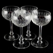 4 Weingläser Gläser 13,5 cm Treviris Treveris Second Hand Glaswaren