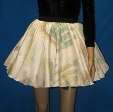 *VINTAGE*Petticoat Square dance TellerRock/Party-/Freizeit-Rock Gr.XS-M*NEU(1146