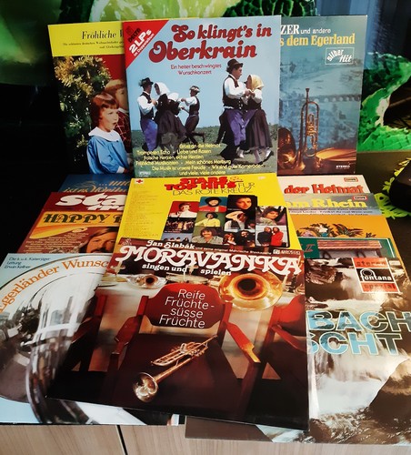Konvolut alte langspielplatten - alte,